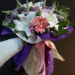 Bouquet of Pink-White Flowers